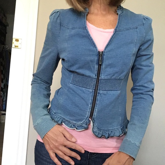 feminine denim jacket