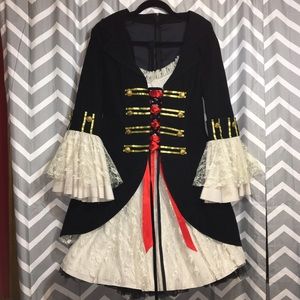 High end Pirate Costume Plus Size