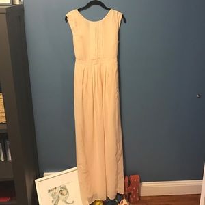 Asos Maternity maxi dress light pink. Size 6.