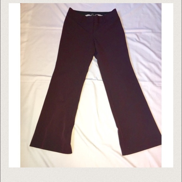 Loft Size 4 Plum Julie Trouser Pants