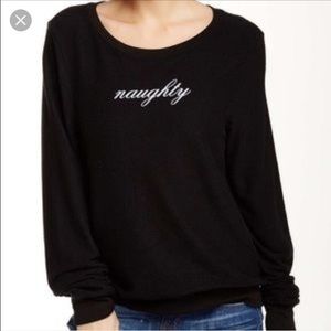 Wildfox naughty/nice sweatshirt