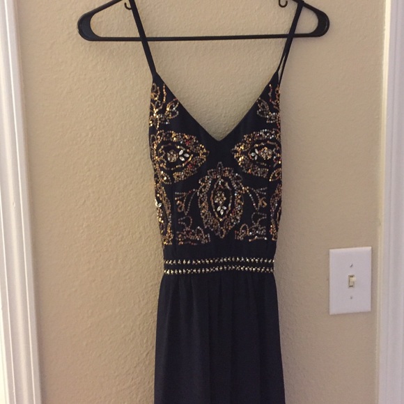 Gorgeous navy blue dress