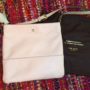 Kate Spade light pink cross-body purse