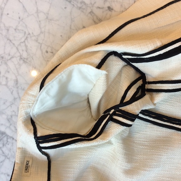 CONSIGNED: L'Agence White and Black Jacket - Picture 4 of 4