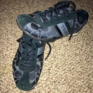 Navy Blue Coach Shoes