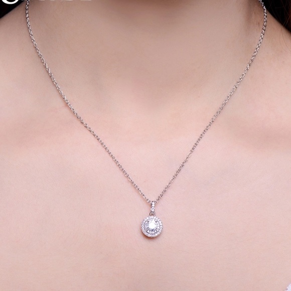 AAA CZ Diamond pendant - Picture 2 of 4