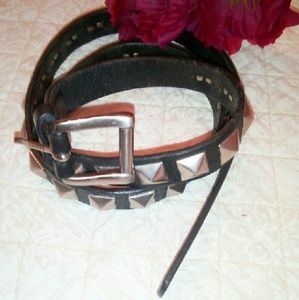 Genuine  Leathet studded belt
