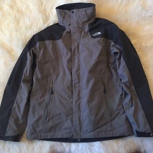 Men's Grey North Face Jacket