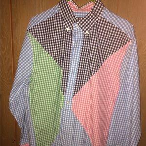 Mens Vineyard vines sport shirt large