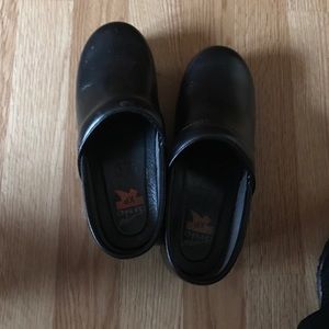 Dansko size 36 slip on clogs.