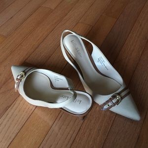 Kelly &Katie Khaki Toby heels