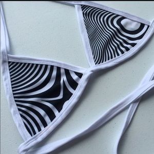 Rave with Mi Gente acid funk bralette