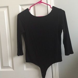F21 Ribbed Bodysuit