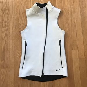 Nike Women's White Therma-Fit vest