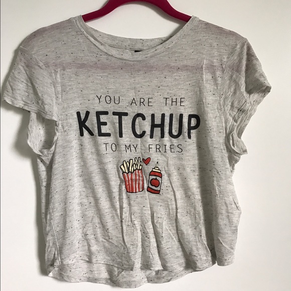 H&M Tee  Ketchep & Fries