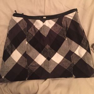 ‼️SOLD‼️Free People Plaid Mini Skirt! Size 0!