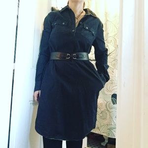 Brooklyn Industries denim shirt dress
