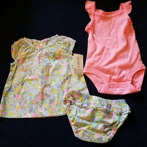 Baby girl 3 piece set