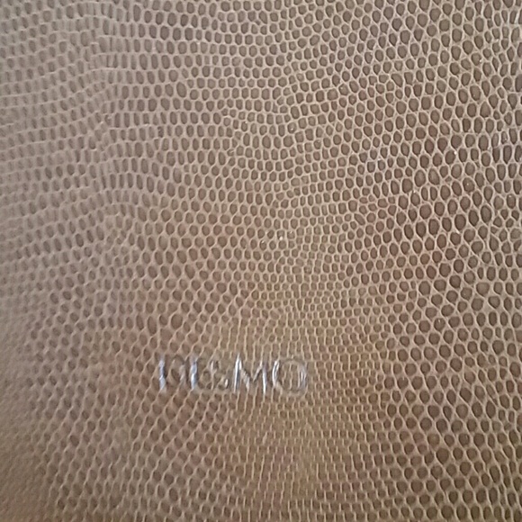 SALE Reptilian Embossed Italian Leather Desmo Bag - Picture 2 of 4