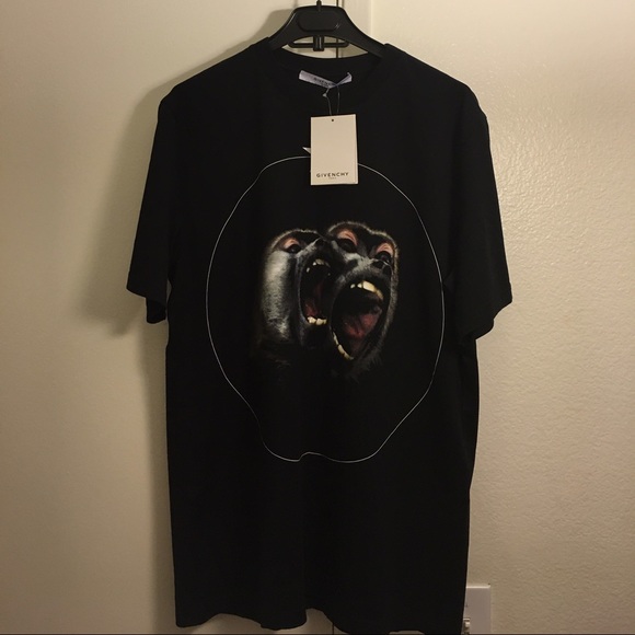Givenchy Monkey Graphic Cotton Tee - Picture 3 of 4
