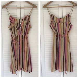 Anthropologie Striped Tunic dress, Size M