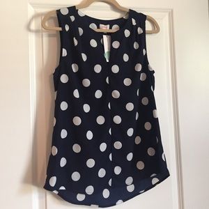 Polka Dot Blouse