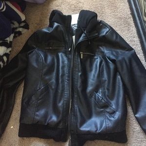 Leather jacket