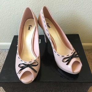 Fioni open toed heels