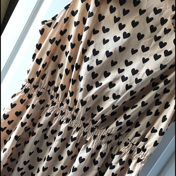 Atmosphere Dresses - Atmosphere 14 tan dress w black hearts Atmosphere Dresses - Atmosphere 14 tan dress w black hearts