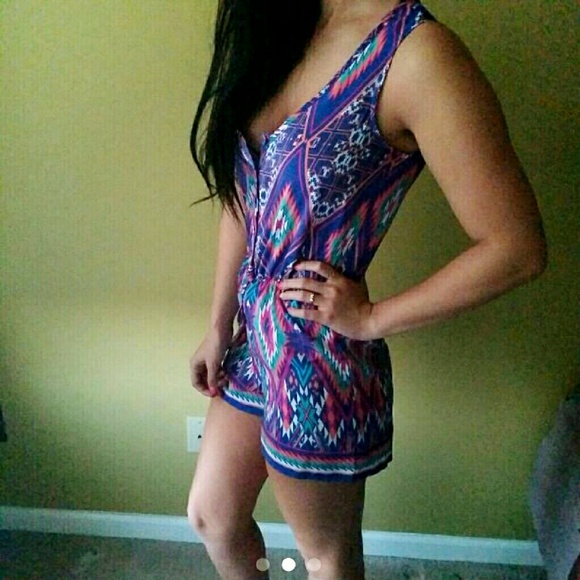 NWOT Color Pop Romper