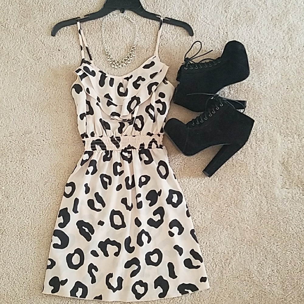 Flirty Printed Dress