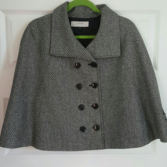 Tahari Womens Phonco Blazer