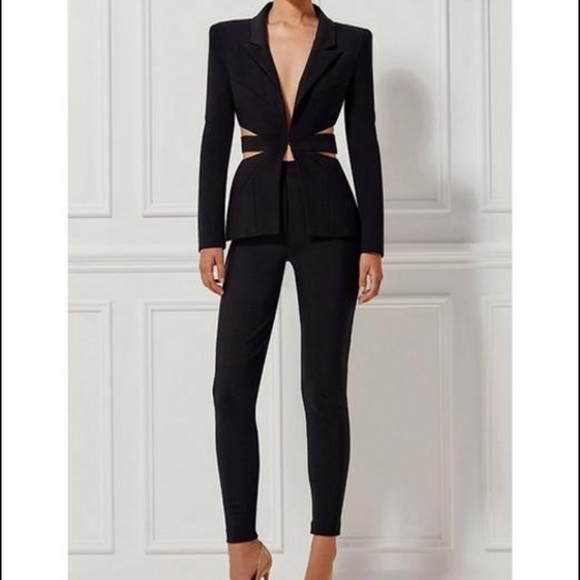 (SOLD) Ebony Blazer & Slacks