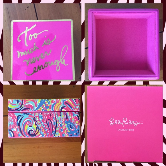 LILLY TRINKET BOX; A FREE GIVEAWAY W $200 PURCHASE