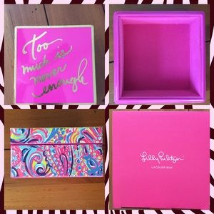 LILLY TRINKET BOX; A FREE GIVEAWAY W $200 PURCHASE