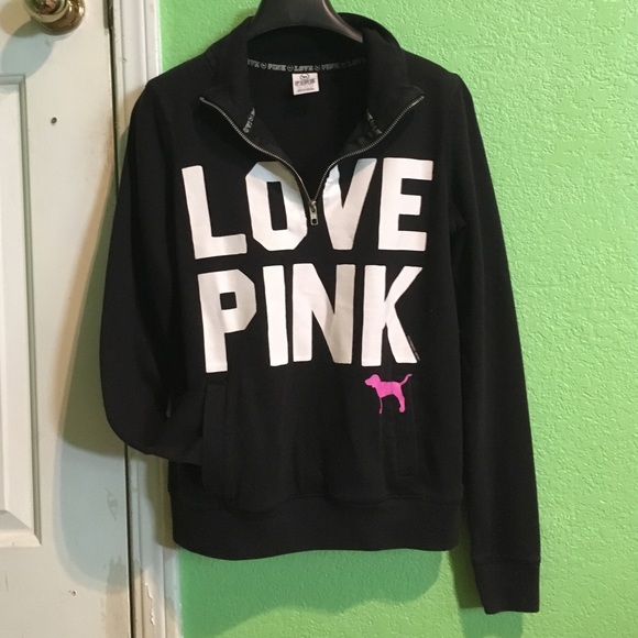 VS PINK half zip pullover!