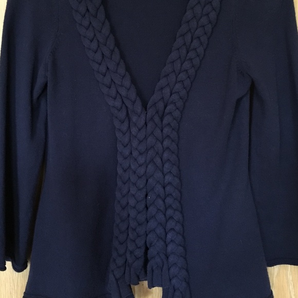 Moth braided detail cardigan - Picture 2 of 3