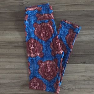 🐻Lularoe Mosiac Bears, super rare, OS