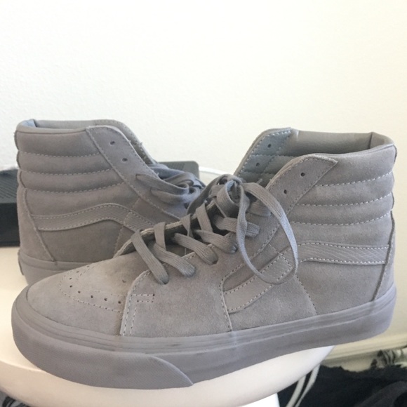Suede grey vans