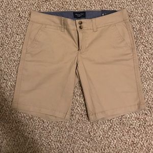 American Eagle Khaki Bermuda Shorts
