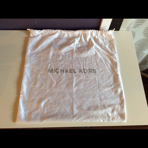Michael Kors white dust bag