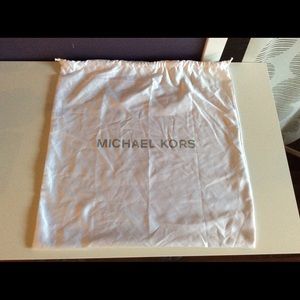 Michael Kors white dust bag