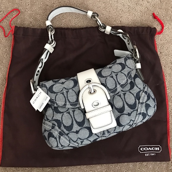 Coach Denim Collection Shoulder Bag