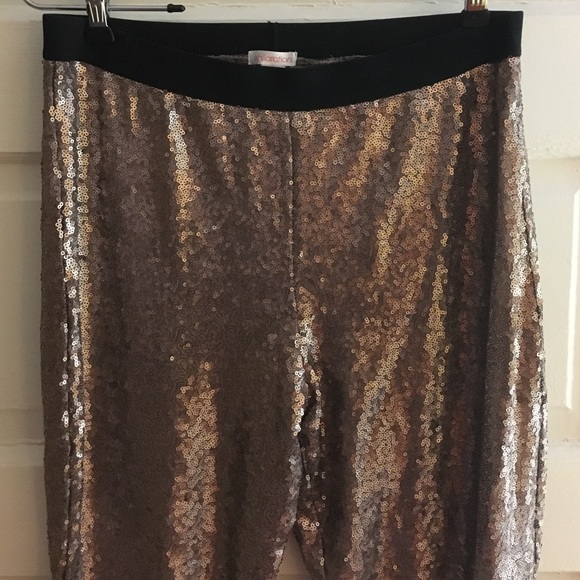 Sparkly sequin party pants