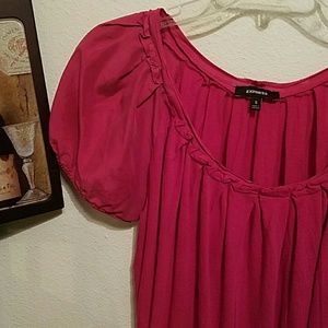 *SOLD* Express Fuschia Pink Top