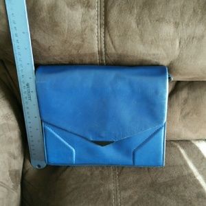 Cobalt blue cross body bag/clutch