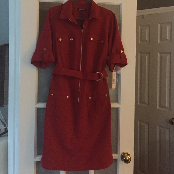 Sharagano Dresses & Skirts - Red dress