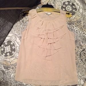 🌼SALE🌼! CAbi ruffled blouse, cream, Small