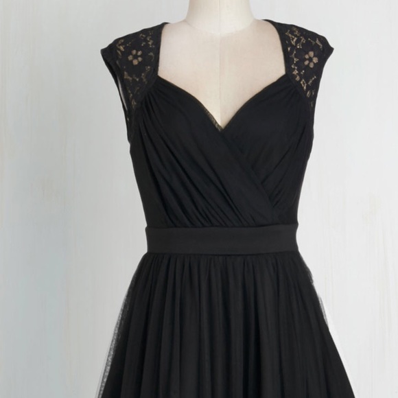 Modcloth- All Manners of Merriment A Line Dress