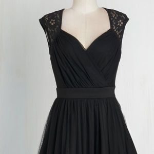 Modcloth- All Manners of Merriment A Line Dress